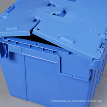 Schachteln von Kunststoffbehältern aus PP